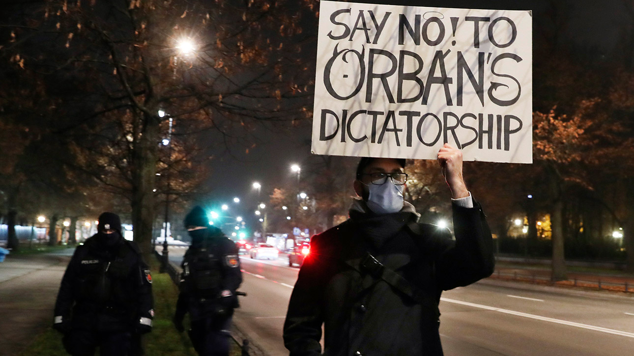 Ungarn Proteste Haushalt EU Viktor Orban