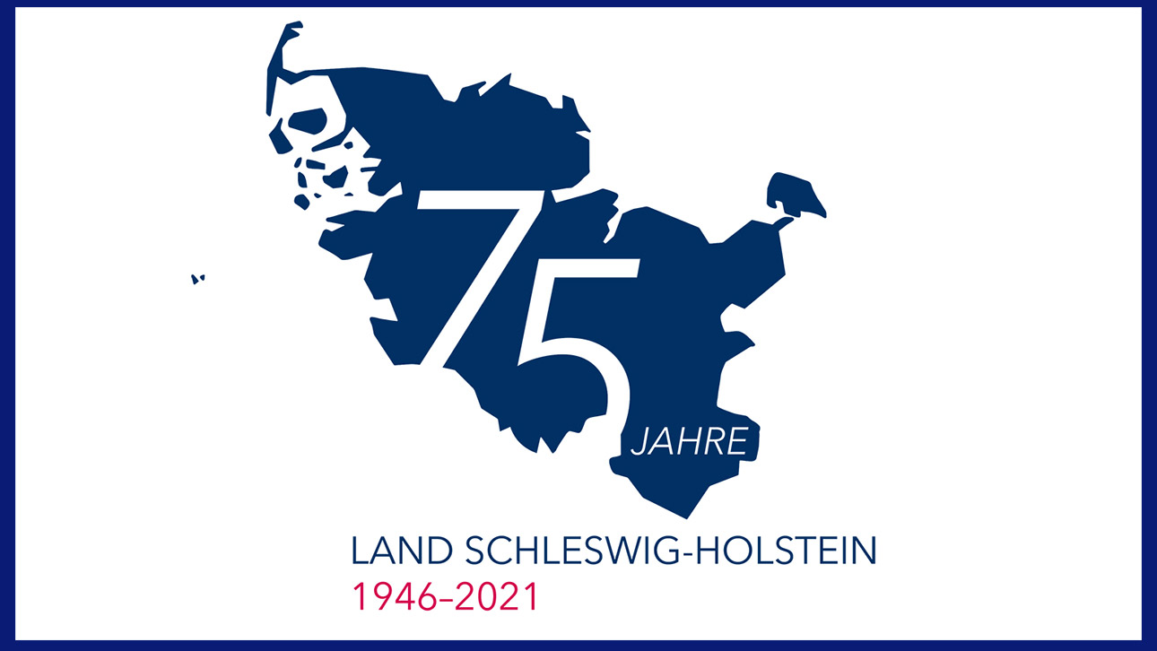 Logo zum 75-jährigen Landesjubiläum