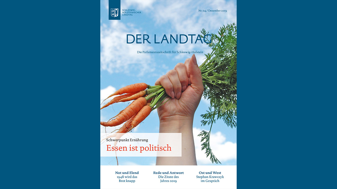 Titel der Landtagszeitschrift 4/2019