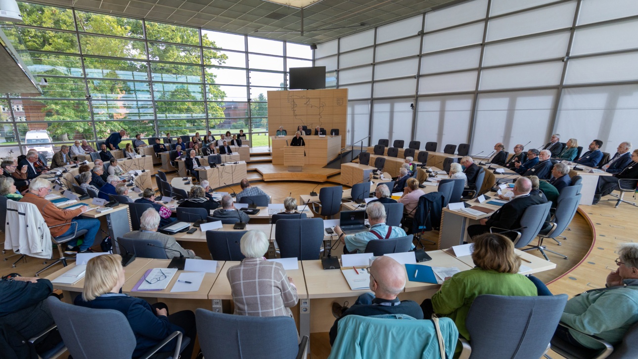 Plenum im Plenarsaal