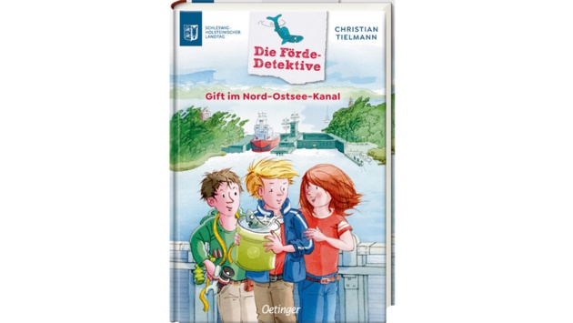 Bucheinband: Die Förde-Detektive. Gift im Nord-Ostsee-Kanal