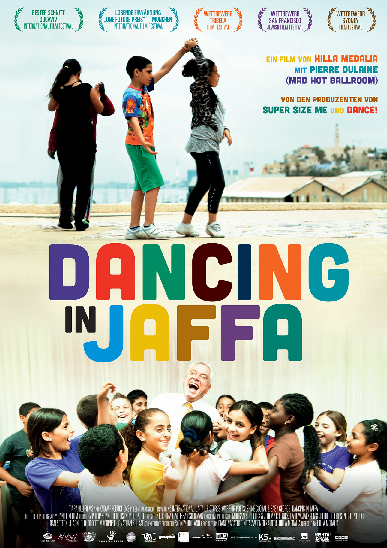 Dancing_in_Jaffa_Artwork Filmplakat des Films Dancing in Jaffa