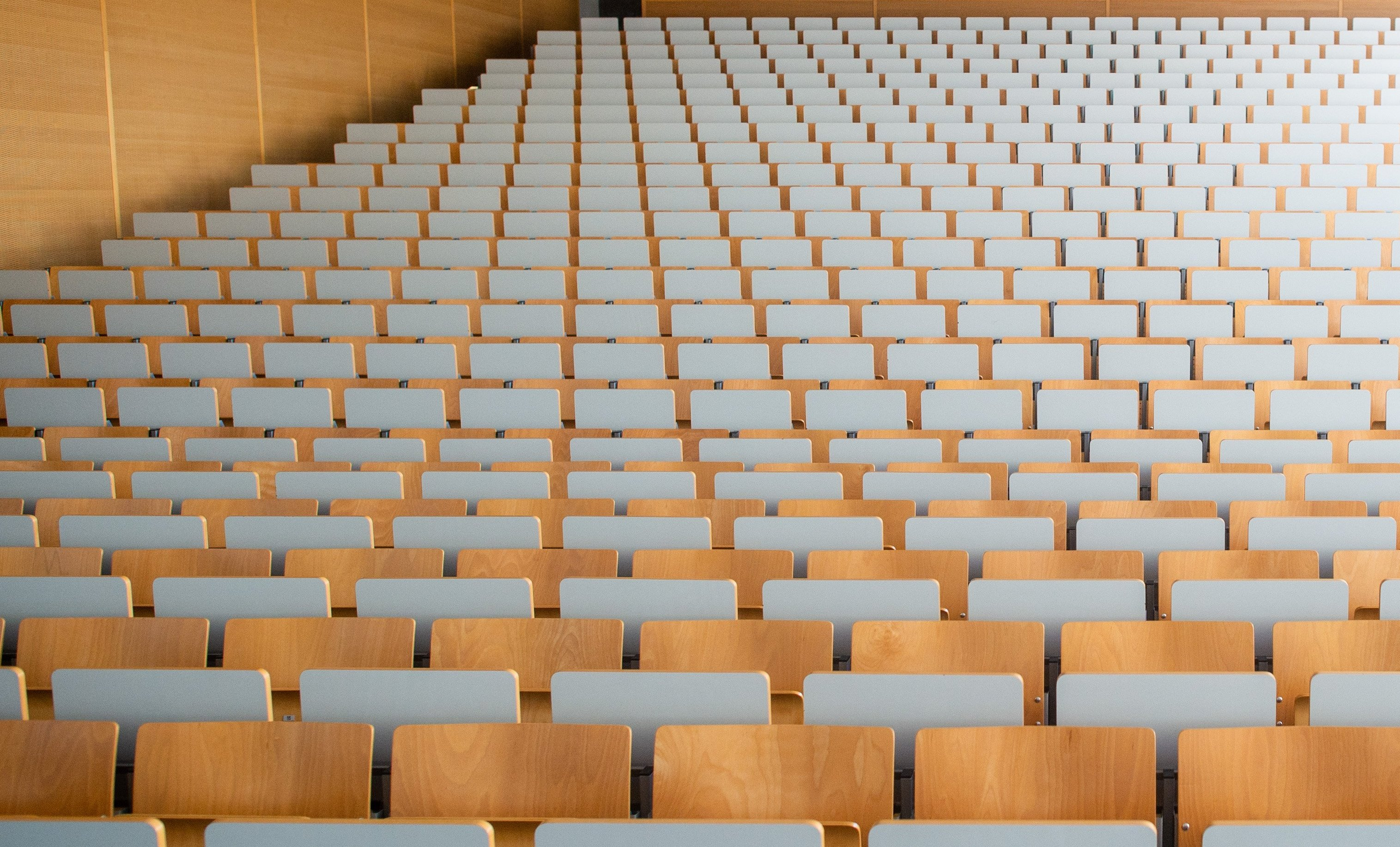 Hochschulen Hörsaal leer Illustration