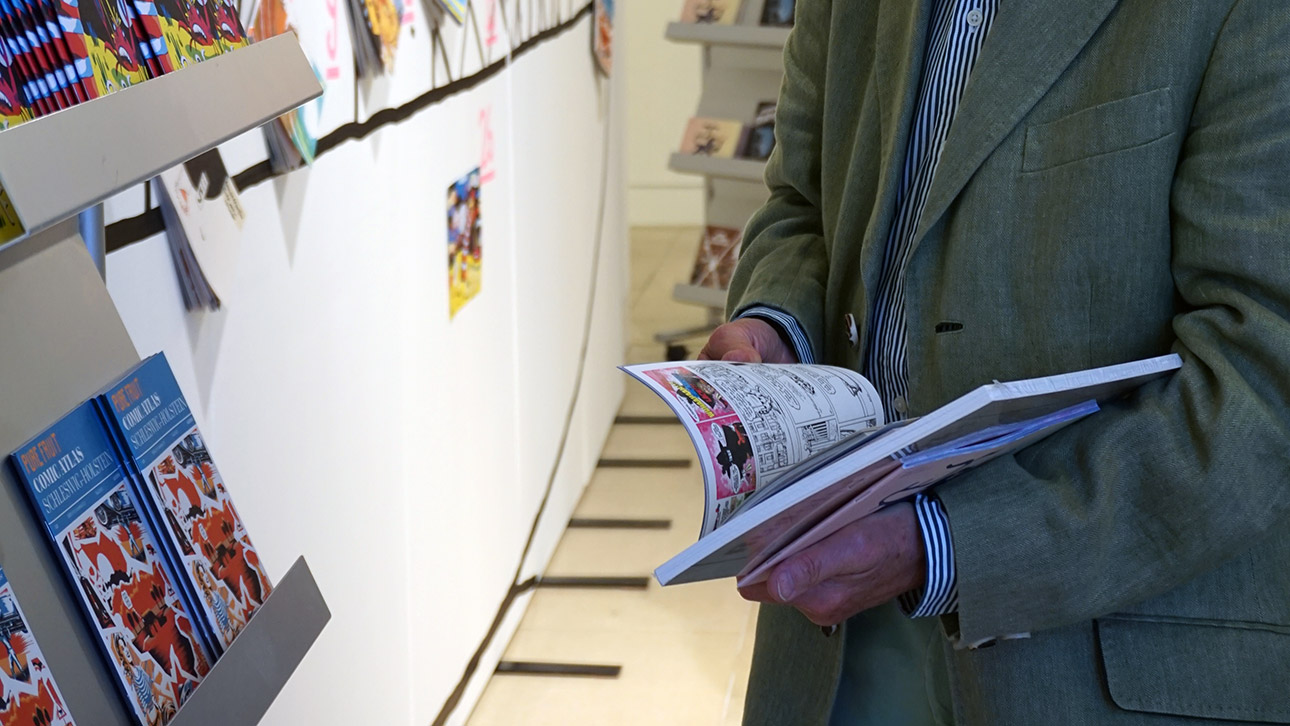 Eröffnung Comic-Ausstellung Hefte 