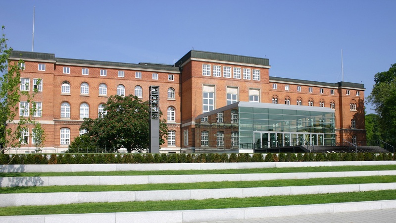 Blick auf den Schleswig-Holsteinischen Landtag