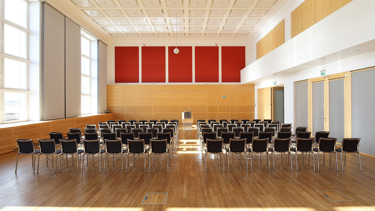 Blick in den Schleswig-Holstein-Saal
