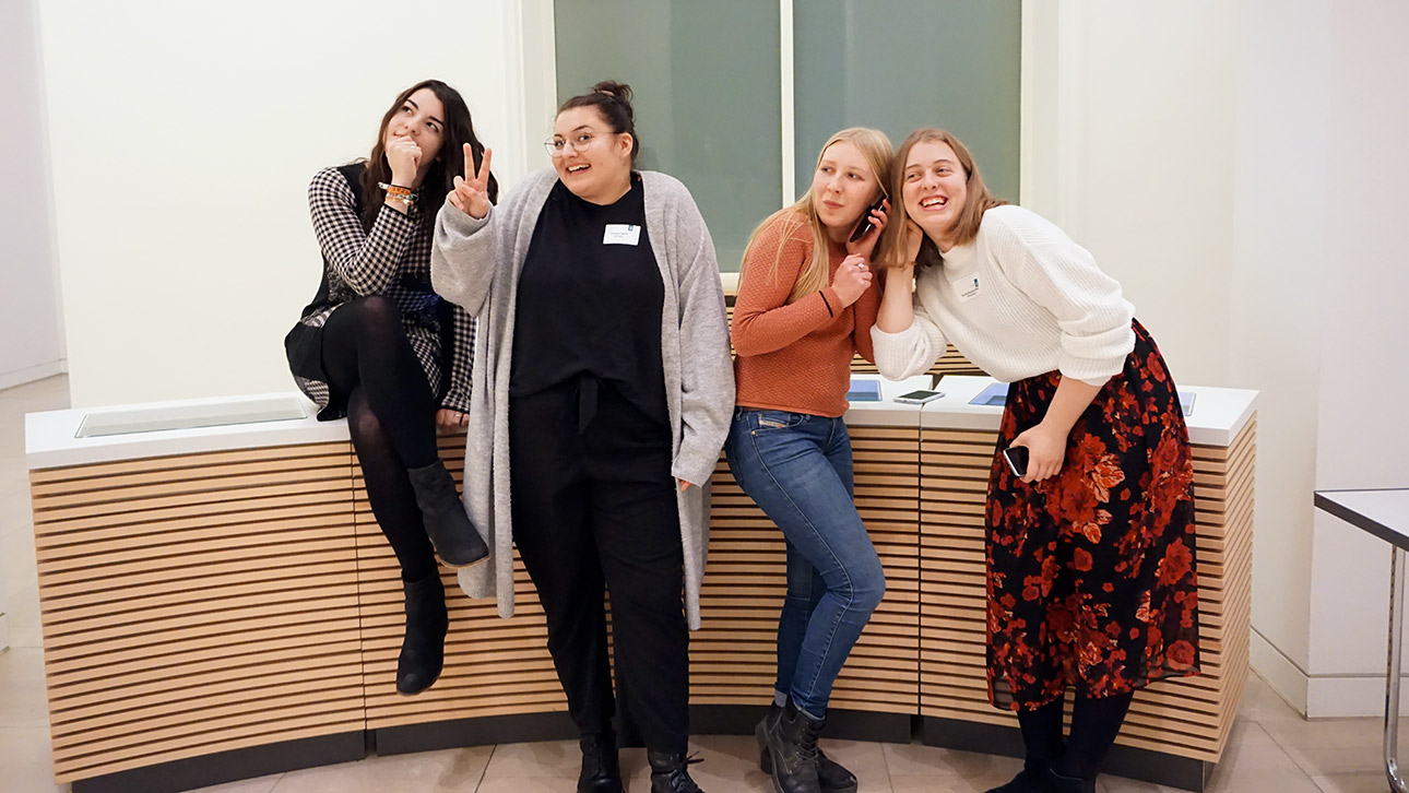 Gruppenbild des Presseteams