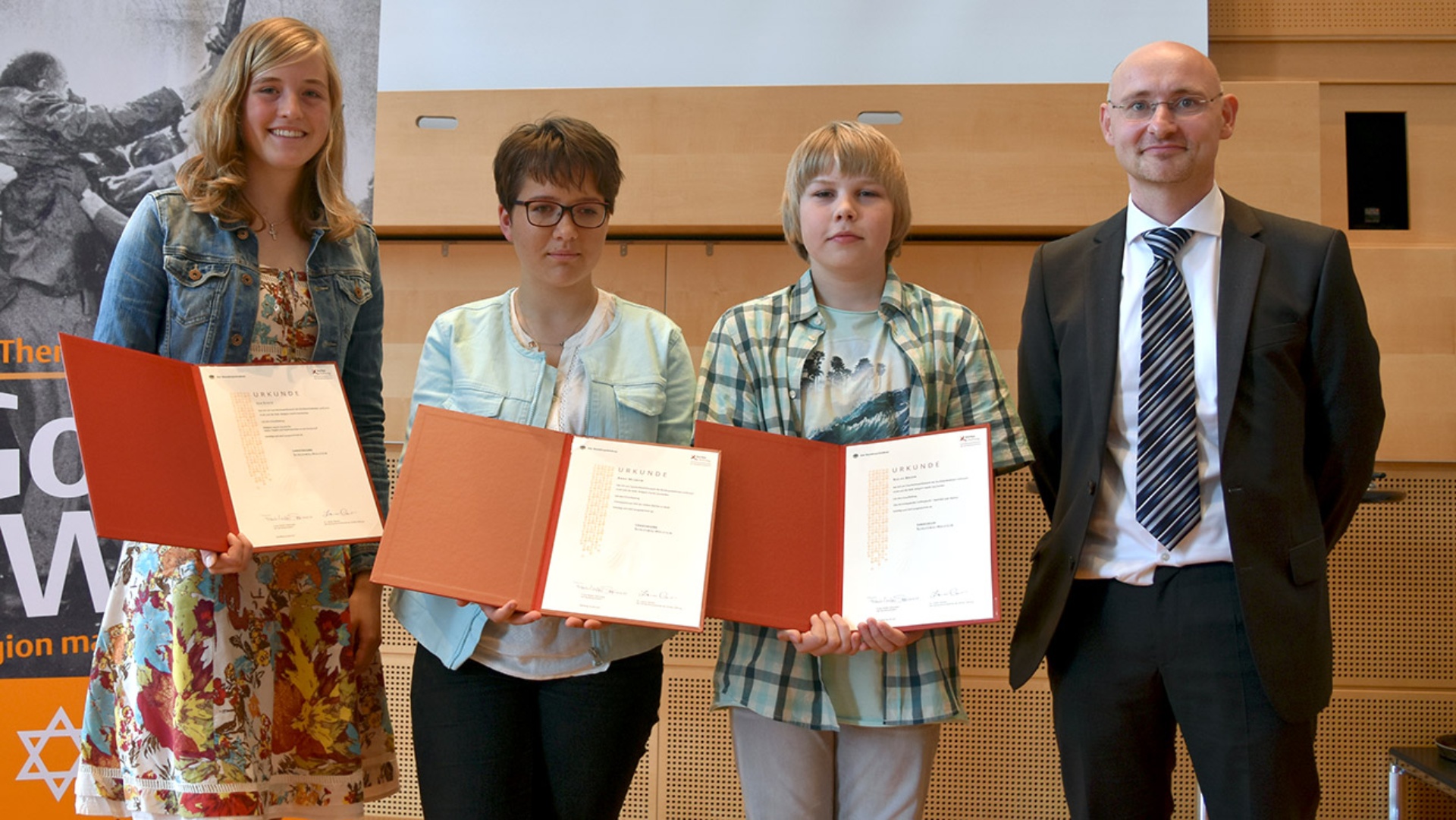 Gewinner des Geschichtswettbewerbs