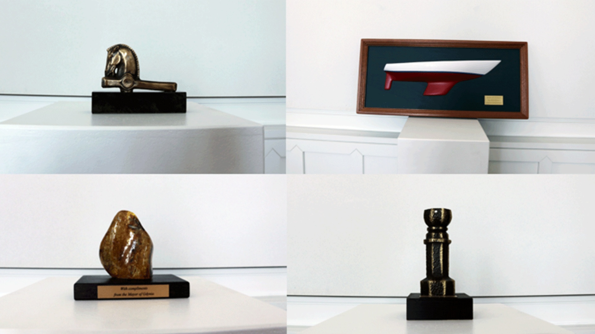 Eine Zusammenstellung verschiedener Gastgeschenke