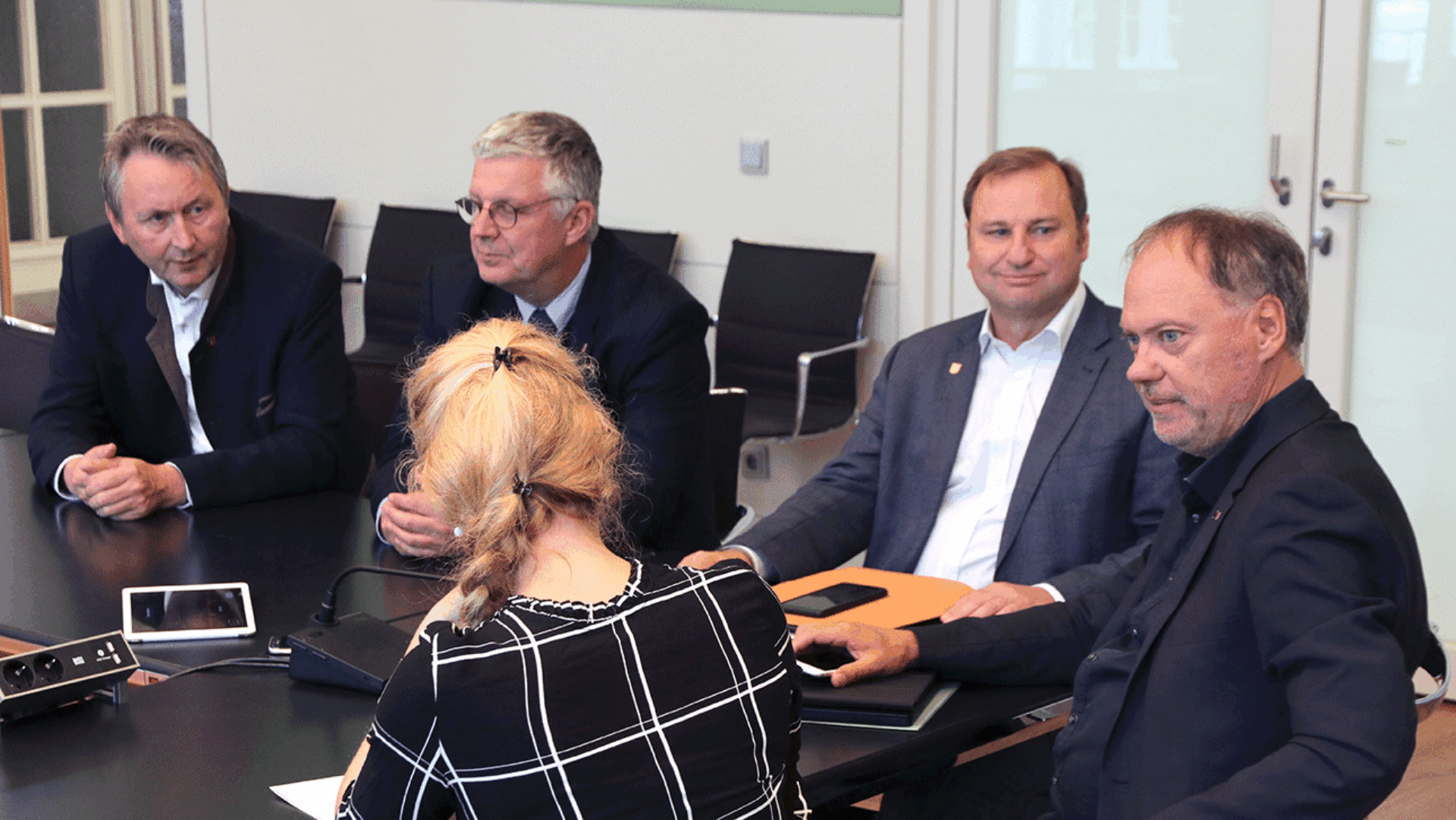 Der Petitionsausschuss im Gespräch mit der Online-Redaktion des Landtages.