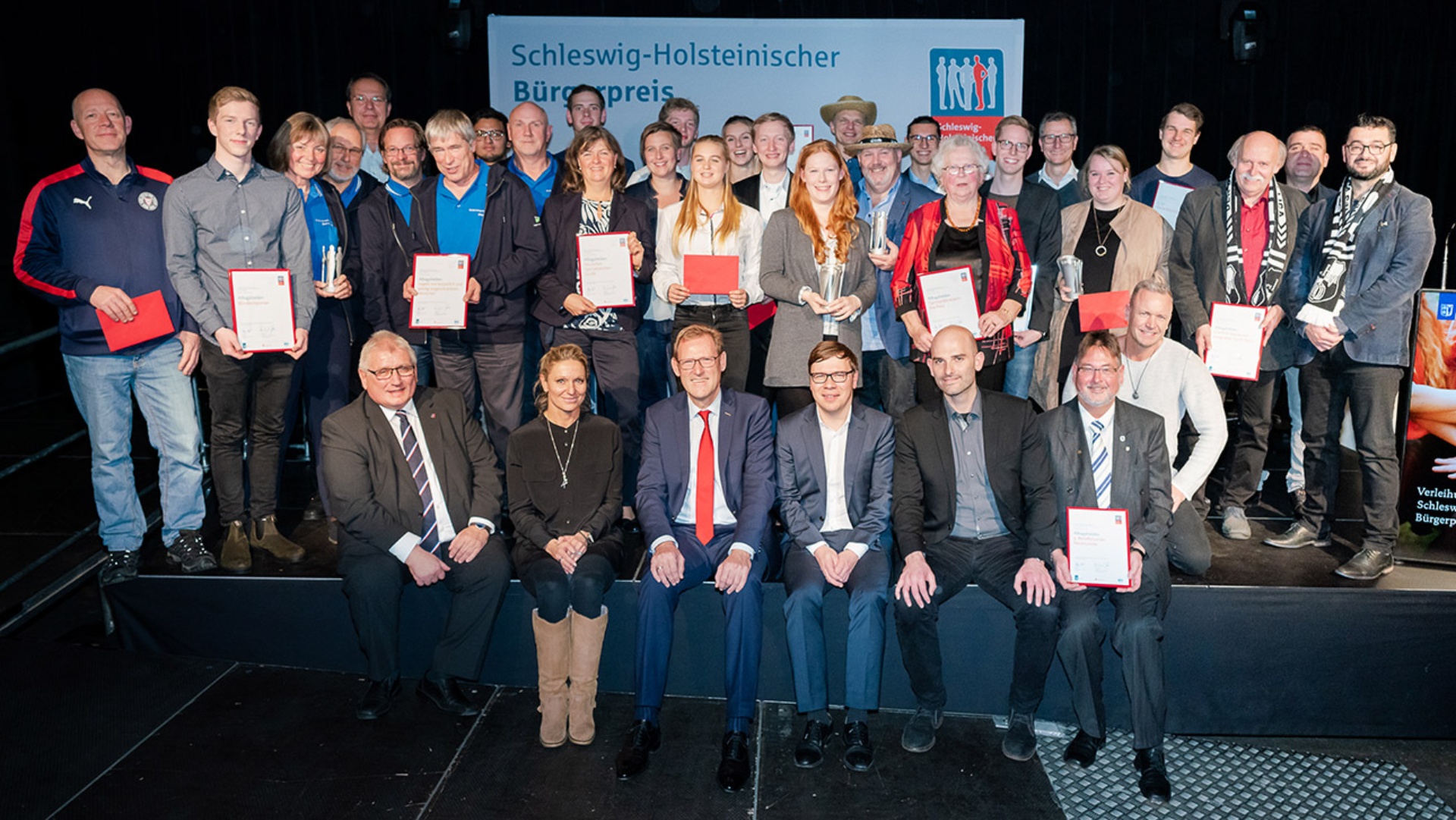 Alle Ausgezeichneten und Nominierten beim Bürgerpreis 2019