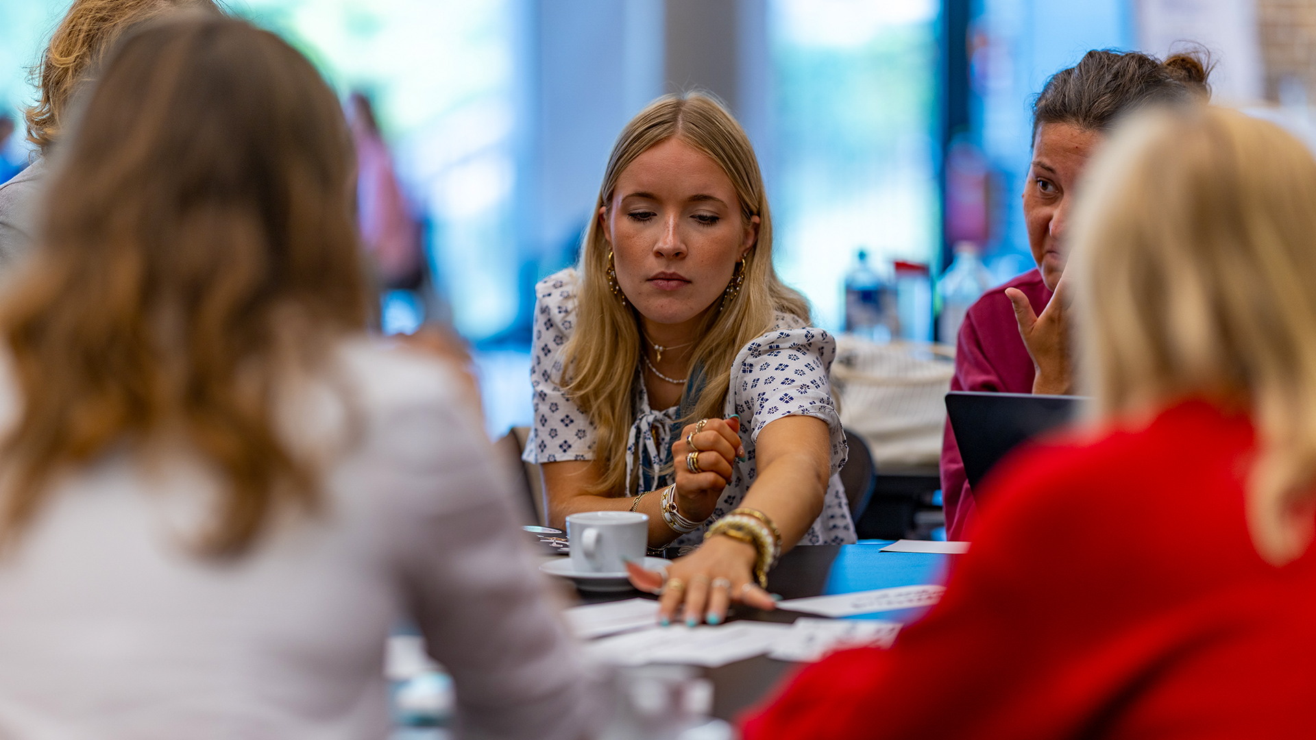Die Teilnehmenden der BSPC Youth während eines Workshops.