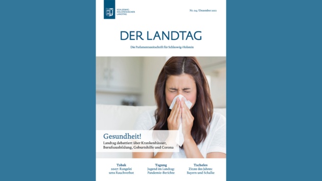 Titel der Landtagszeitschrift Ausgabe Nummer 4 2021