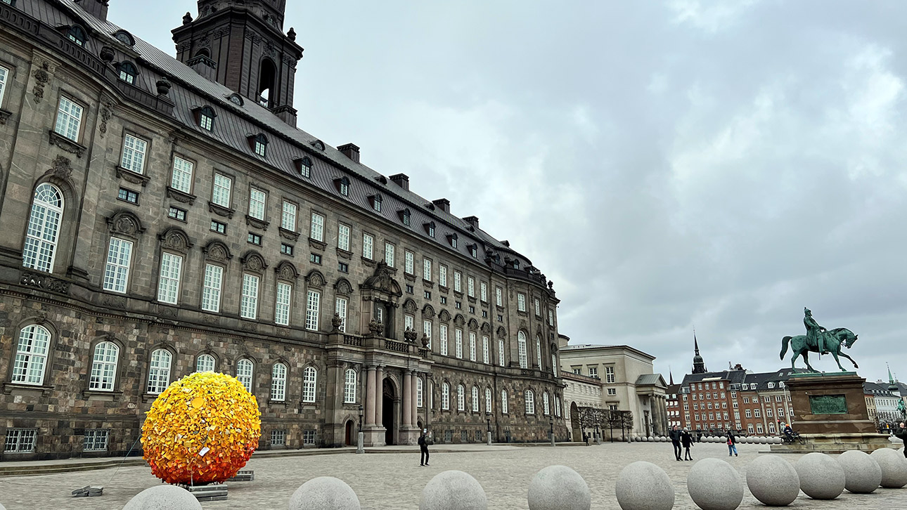 Das Folketing in Kopenhagen