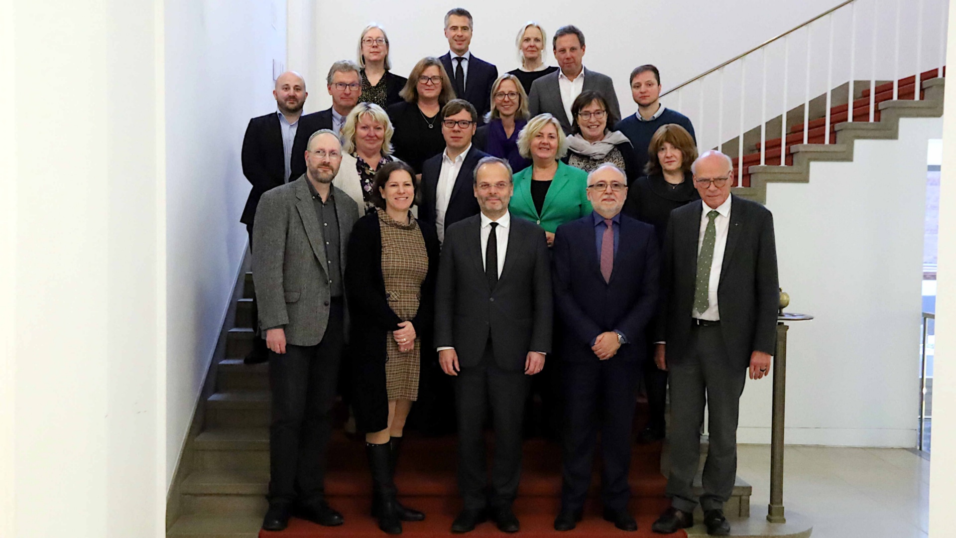 Gruppenfoto des Runden Tisches "SHalom&Moin"