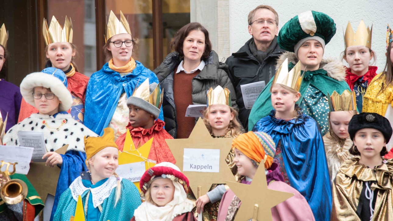 Sternsinger Landtag Singer
