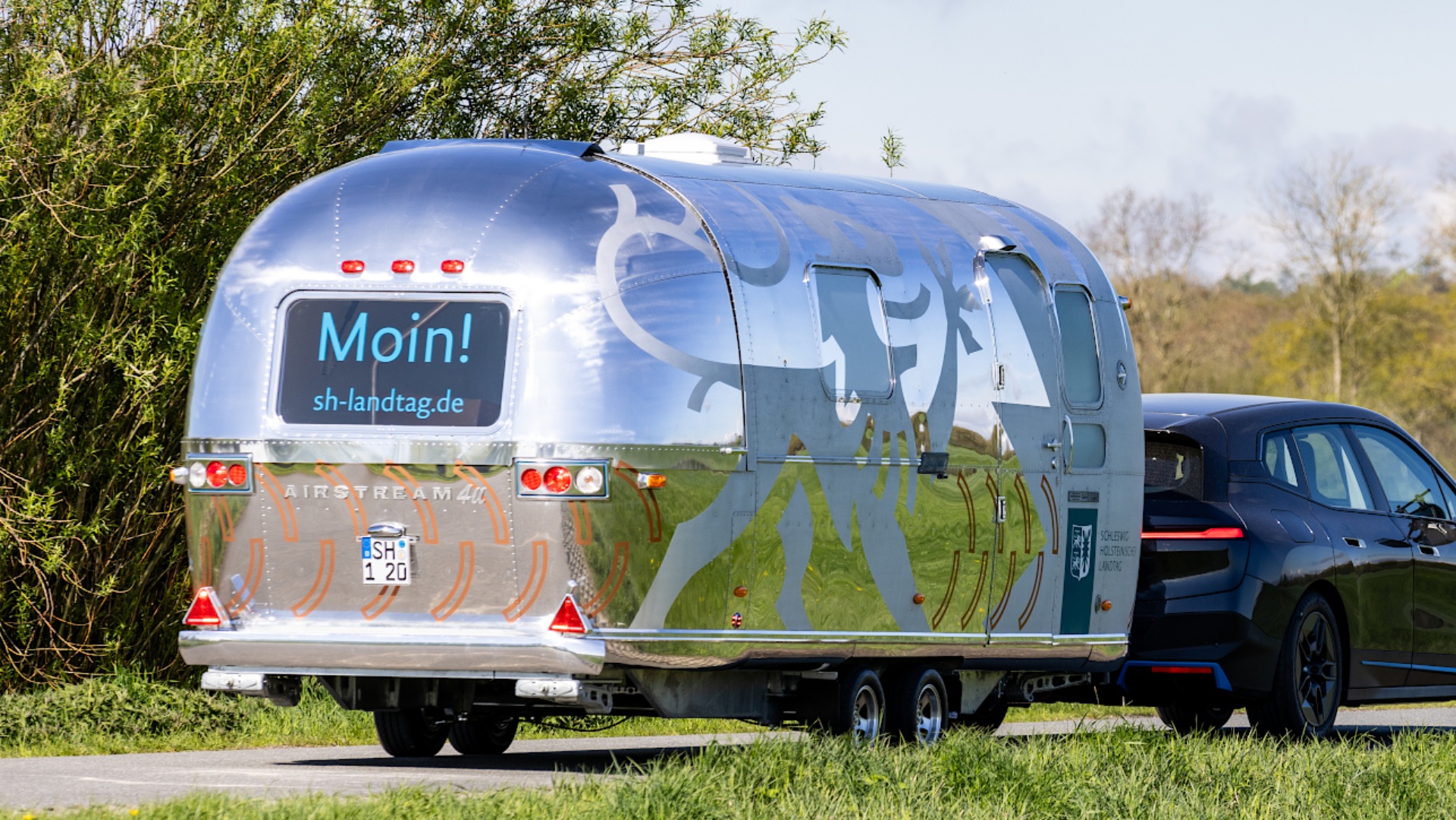 Das Landtagsmobil unterwegs in Schleswig-Holstein