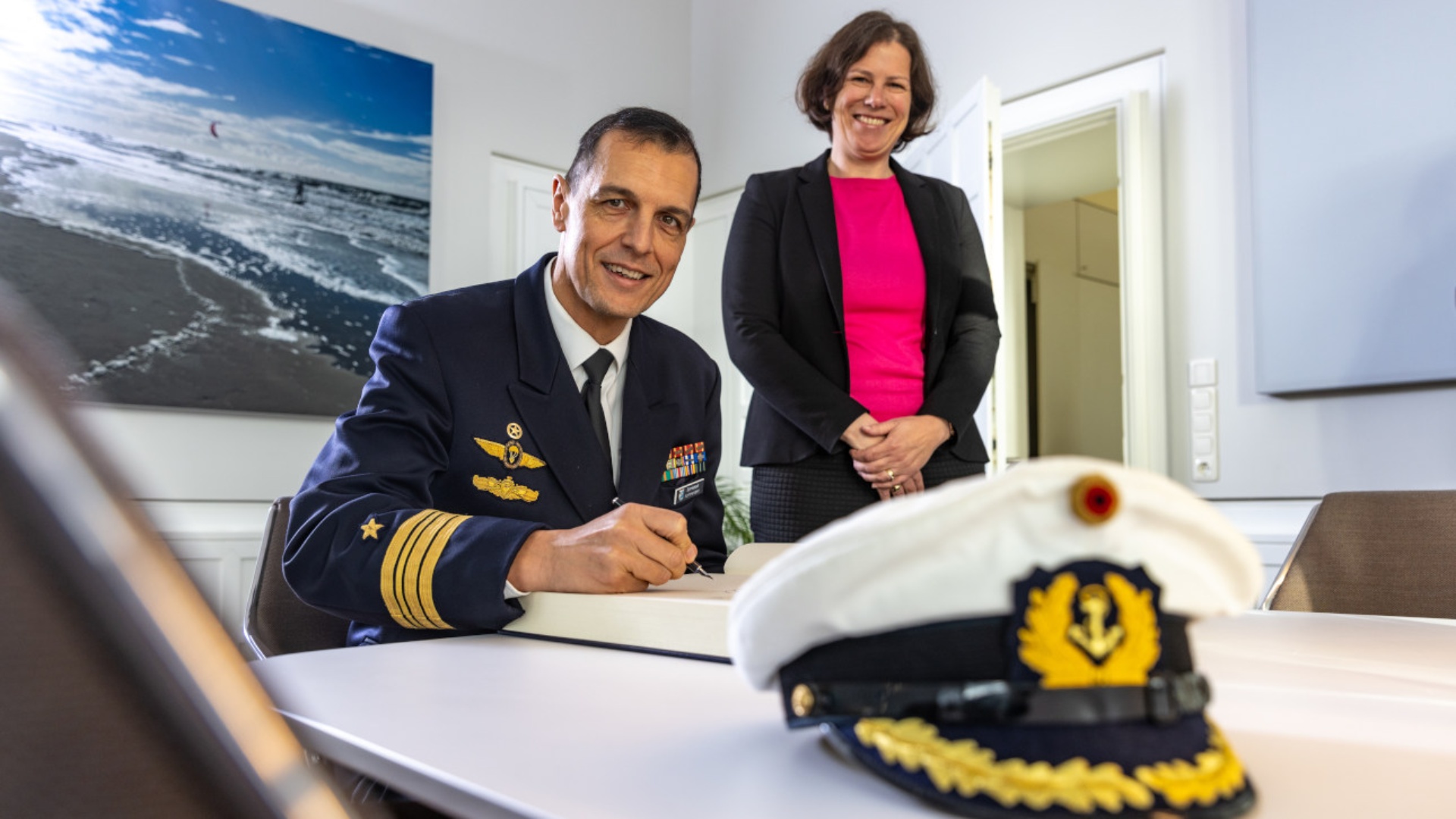 24_11_18_bornkessel_antrittsbesuch_LP_ses_web © Foto: Landtag, Sönke Ehlers