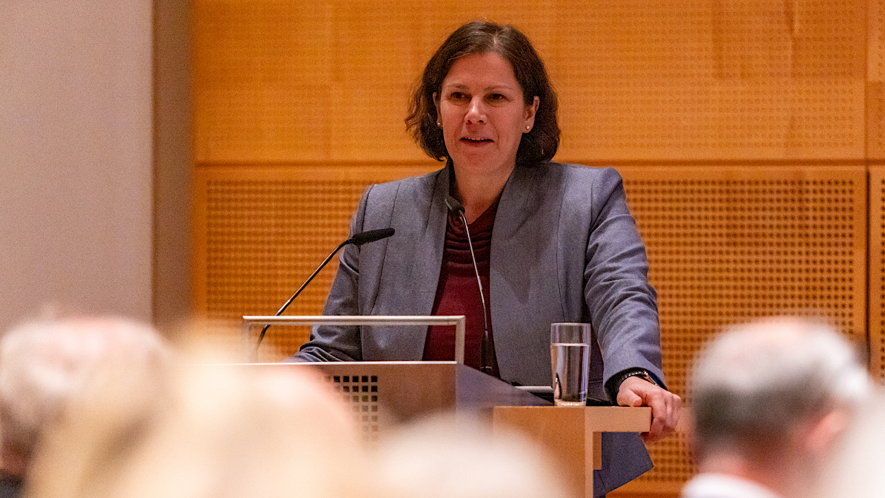 Betont die enge Verbindung von Siegried Lenz zum Land: Landtagspräsidentin Kristina Herbst