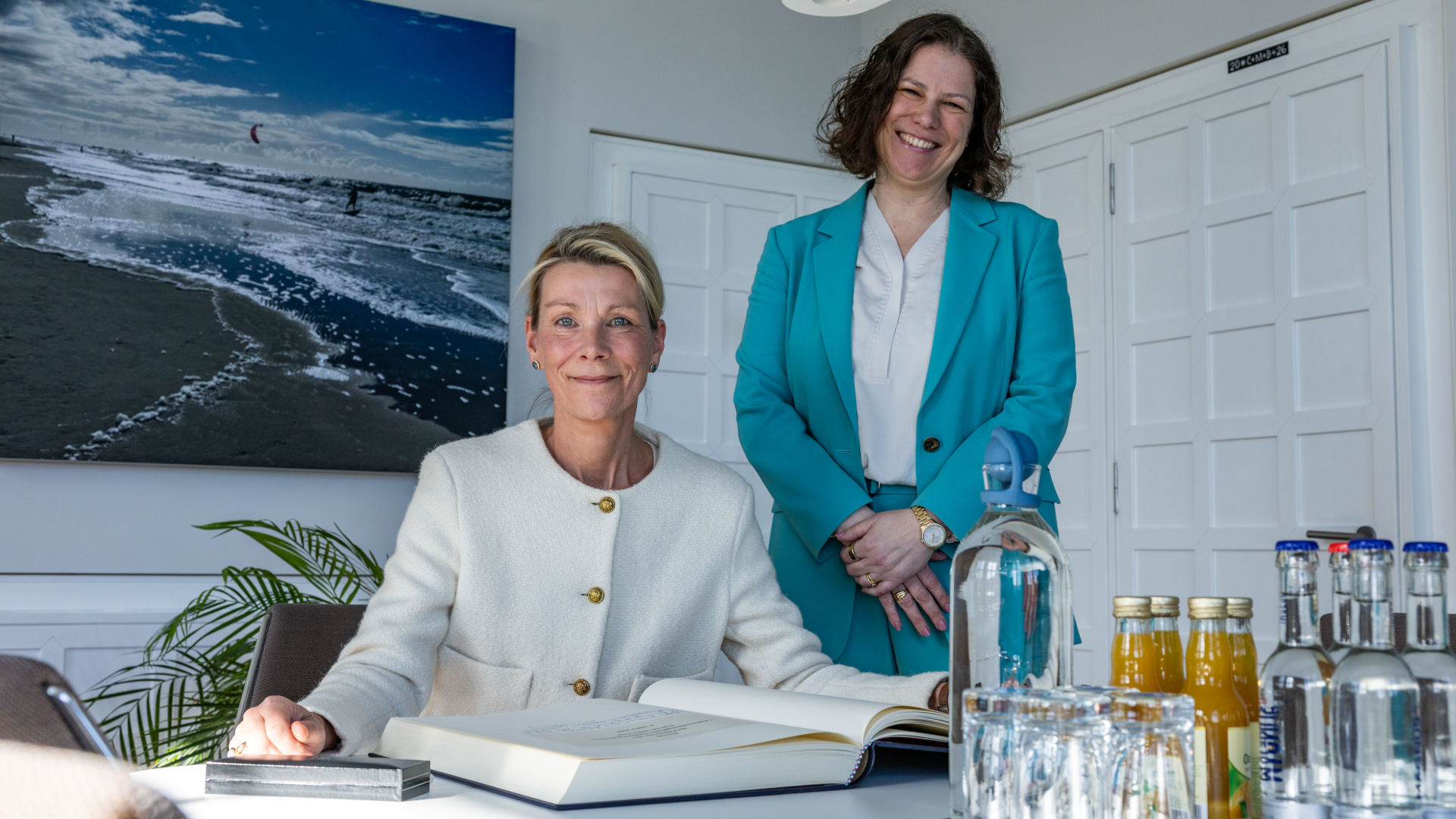 Antrittsbesuch LRH-Präsidentin Dr. Silke Torp bei LP Kristina Herbst