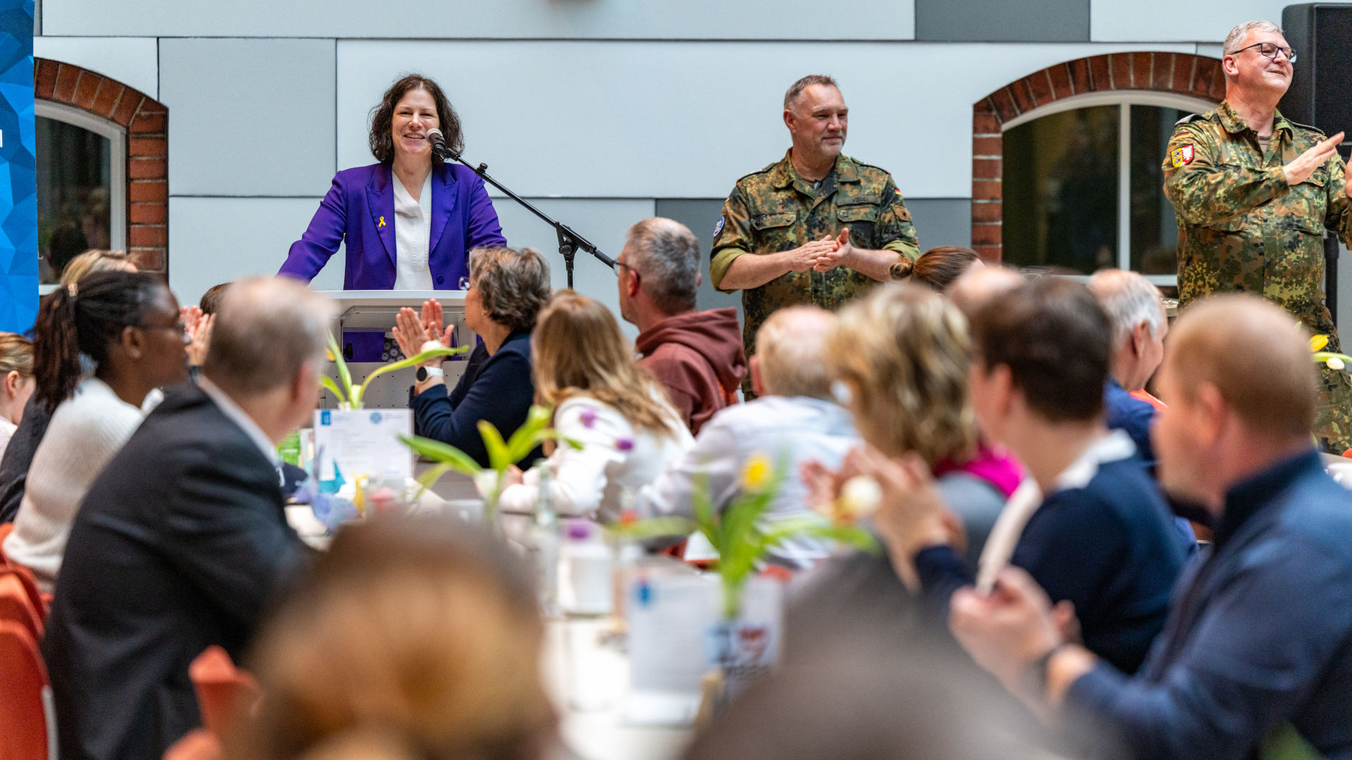 26_03_21_FBZ-Empfang im Landeshaus_SES21694_web_ses © Foto: Landtag, Sönke Ehlers