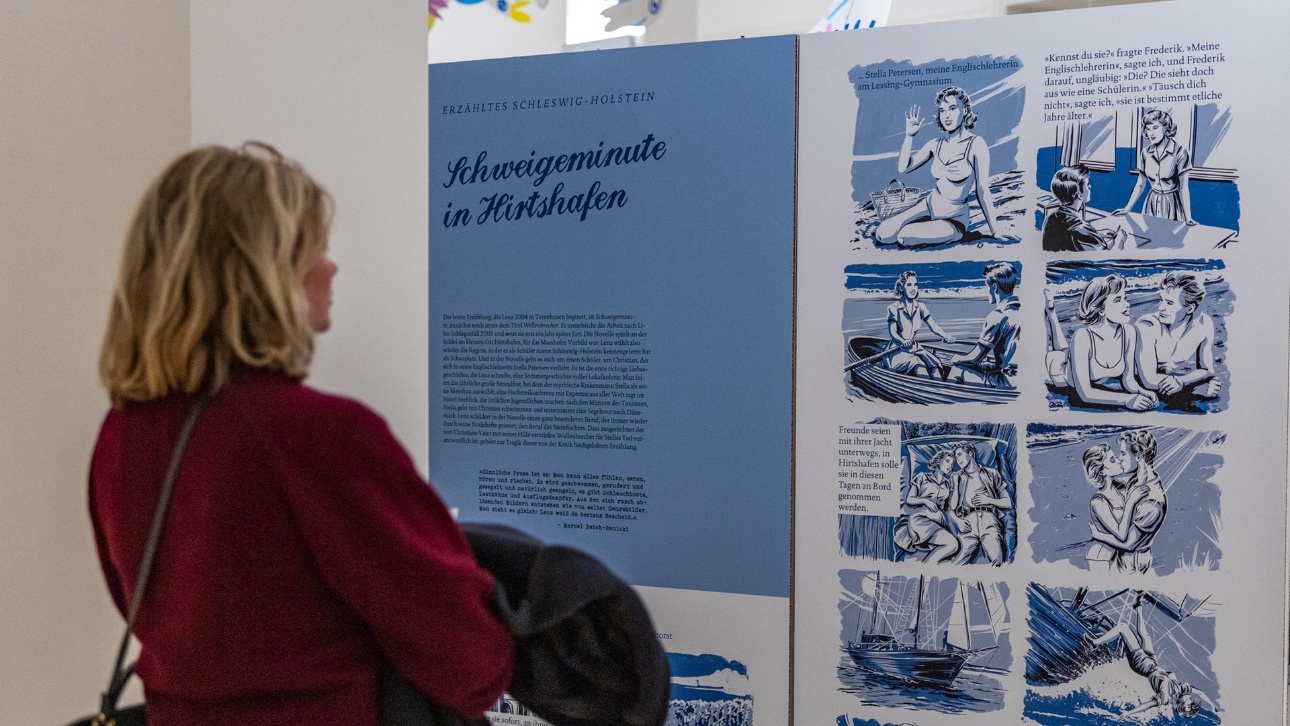 Ausstellungseröffnung 100 Jahre Siegfried Lenz