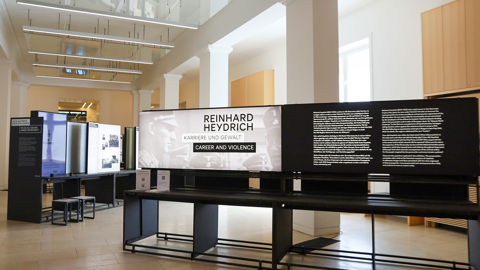 26_05_28_heydrich_ausstellung_lbe_web © Foto: Landtag, Lea Becher Heydrich Ausstellung im Landeshaus