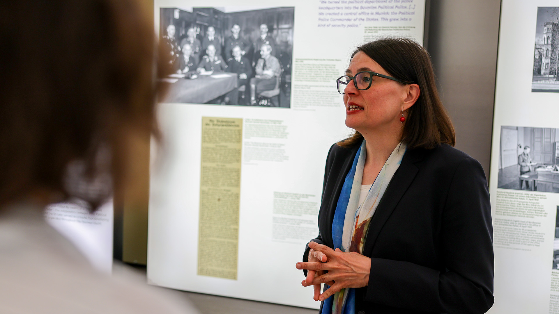 Dr. Andrea Riedle Presseführung Heydrich