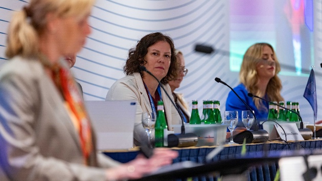 Landtagspräsidentin Kristina Herbst bei der BSPC-Jahreskonferenz in Lübeck