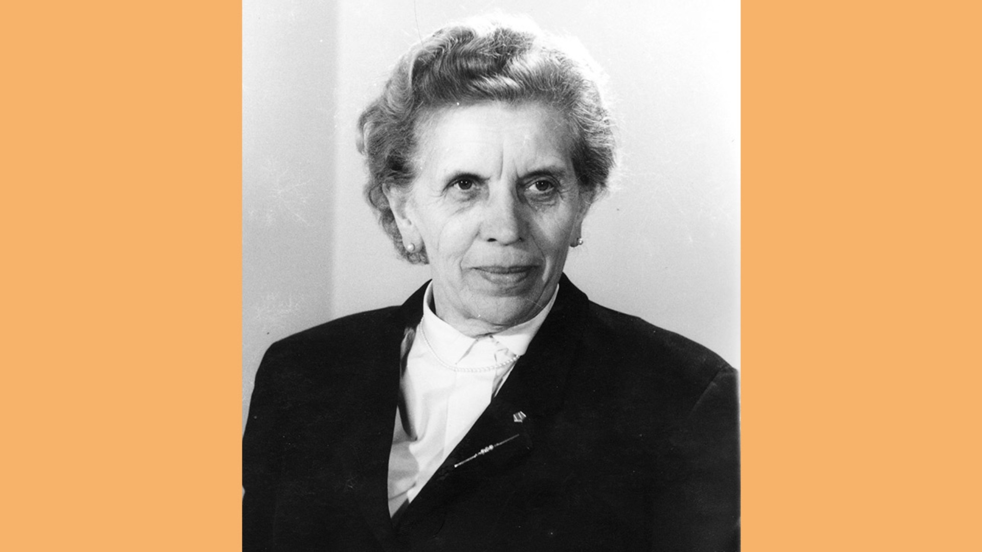 Lena Ohnesorge, erste Ministerin des Landes, Bild von 1962