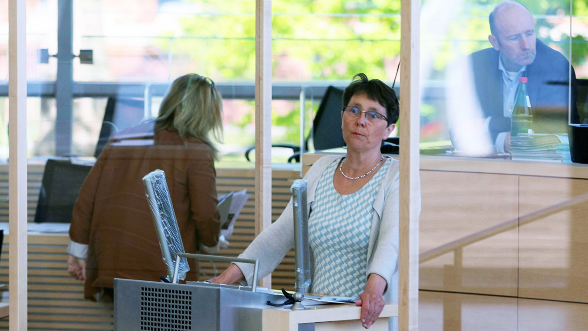 Finanzministerin Monika Heinold (Grüne) hält eine Rede im Plenarsaal des Schleswig-Holsteinischen Landtages.
