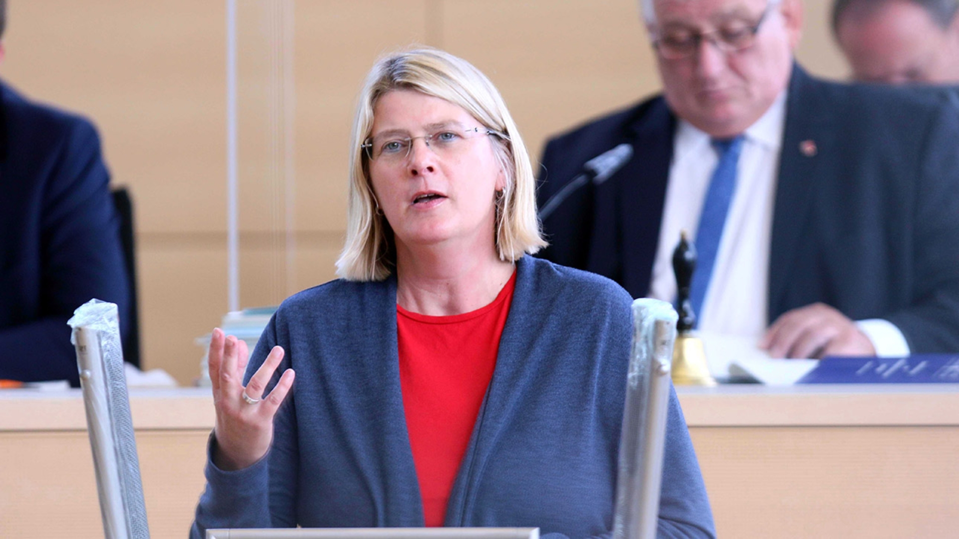 Marret Bohn (Grüne) am Rednerpult