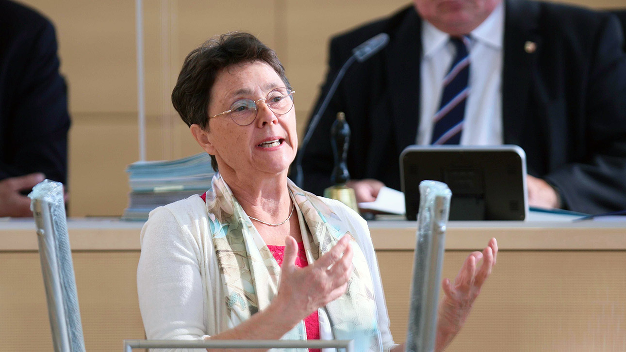 Heinold, Monika Finanzministerin Grüne Plenum Landtag