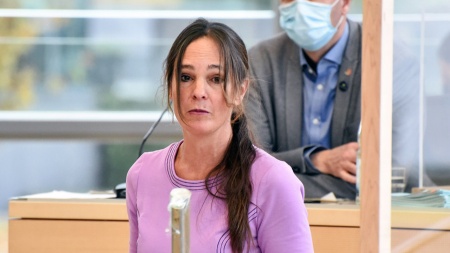 Die FDP-Abgeordnete Annabell Krämer hält eine Rede im Schleswig-Holsteinischen Landtag.