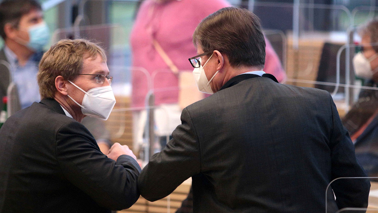 Günther, Daniel Mp CDU Stegner, Ralf SPD Plenum Plenartagung