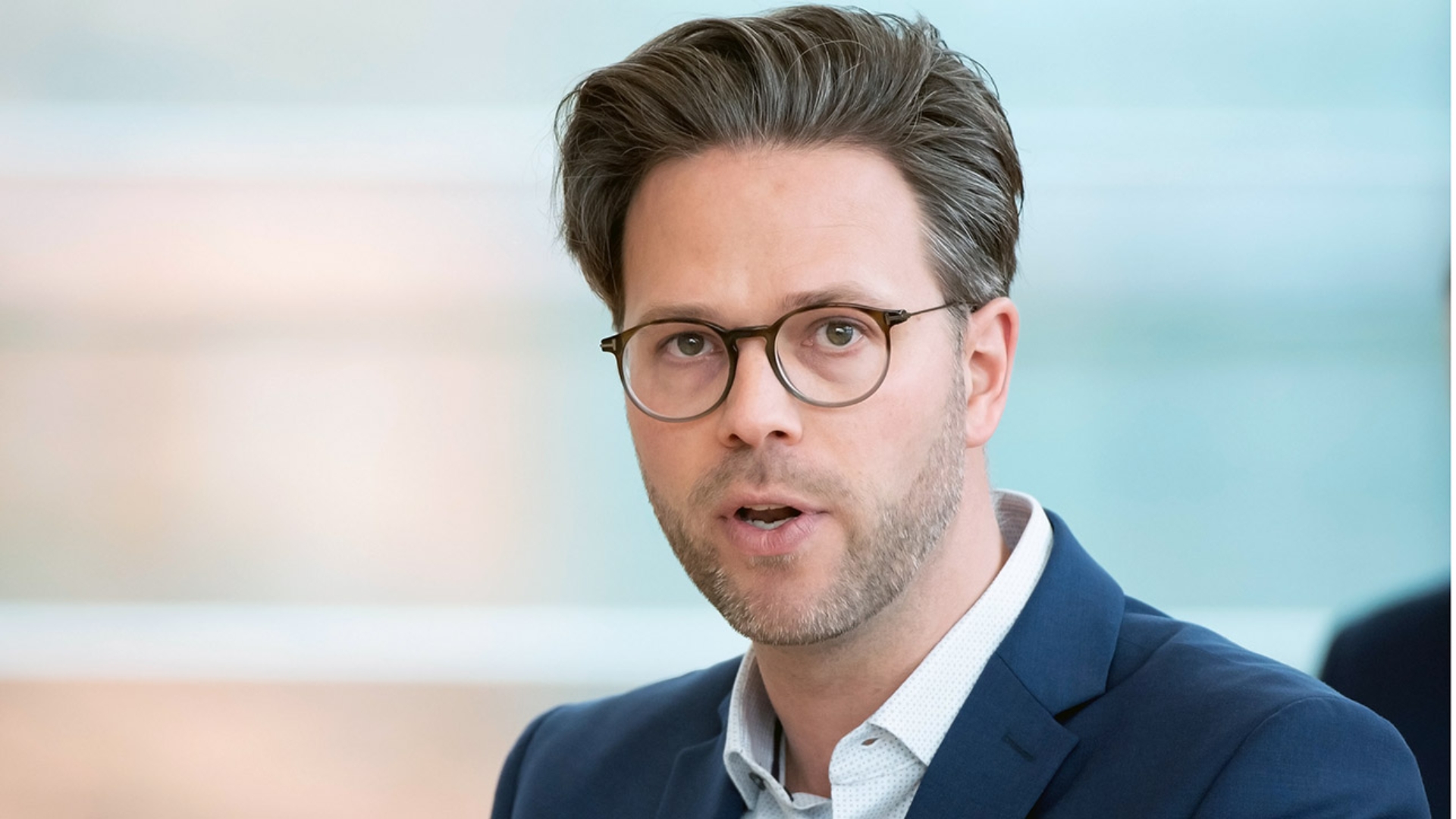 Balasus, Martin CDU Plenum © Foto: Thomas Eisenkrätzer Der CDU-Abgordnete Martin Balasus hält eine Rede im Plenarsaal des Schleswig-Holsteinischen Landtages.