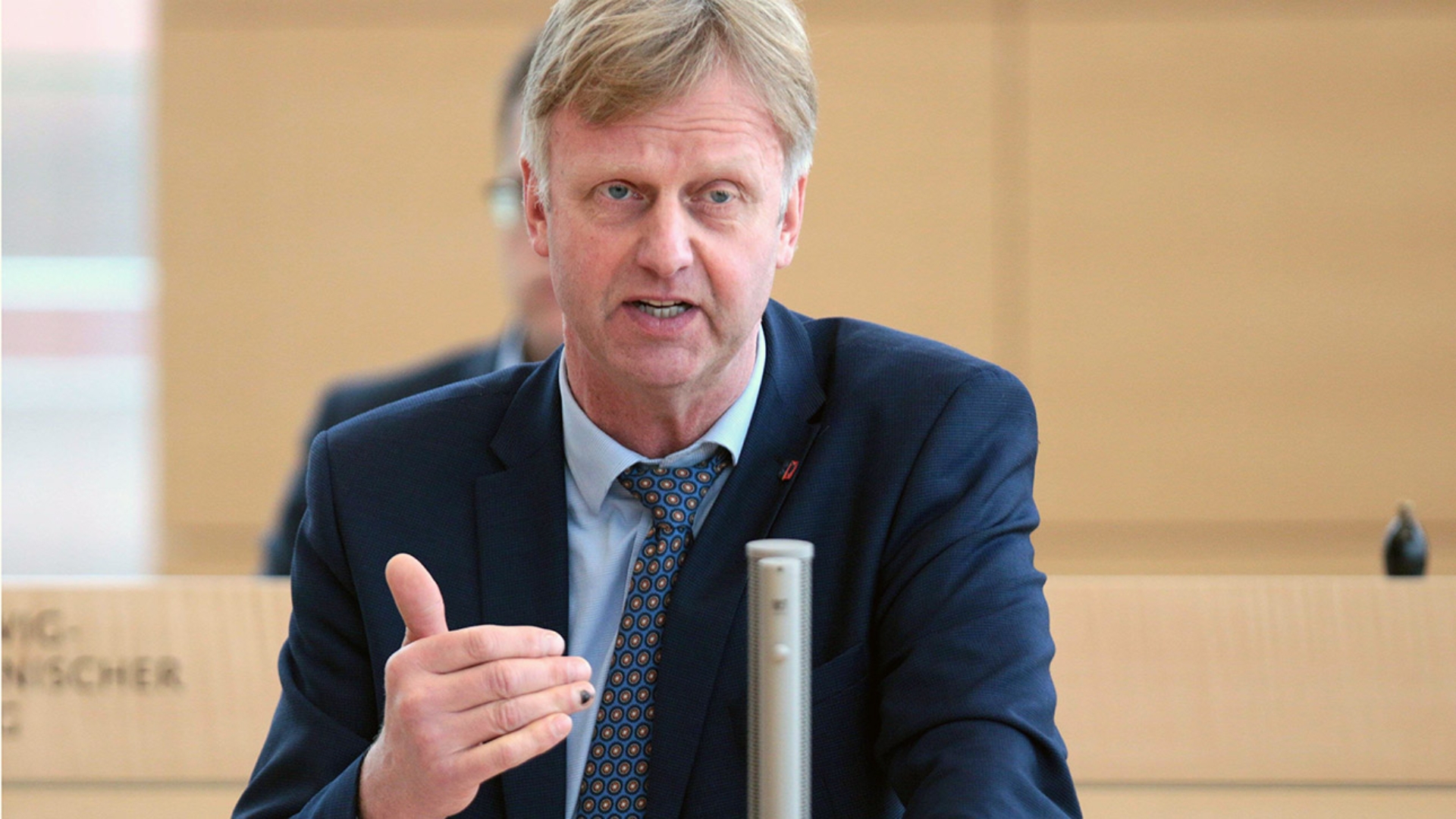 Rickers, Heiner CDU Plenum © Foto: Michael August Der CDU-Abgeordnete Heiner Rickers hält eine Rede im Plenarsaal des Schleswig-Holsteinischen Landtages.