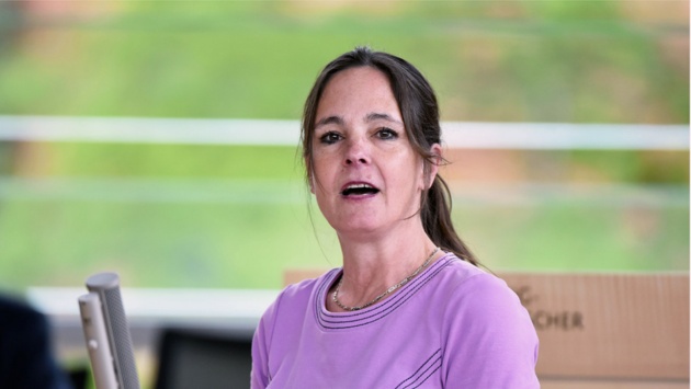 Die FDP-Abgeordnete Annabell Krämer hält eine Rede im Plenarsaal des Schleswig-Holsteinischen Landtages.