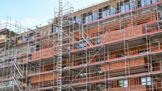 Wohnungsbau, Bau, Baustelle, Hausbau