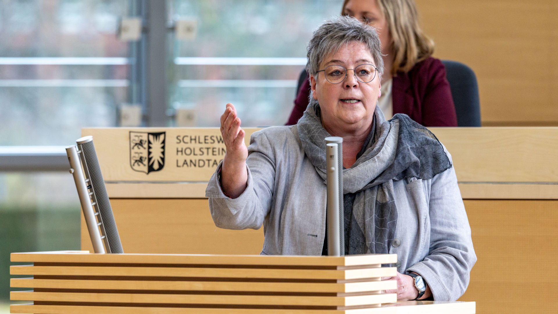 26_02_26_Plenum_20260226101158_SES20441_pauls_web_ses © Foto: Landtag, Sönke Ehlers Birte Pauls (SPD)