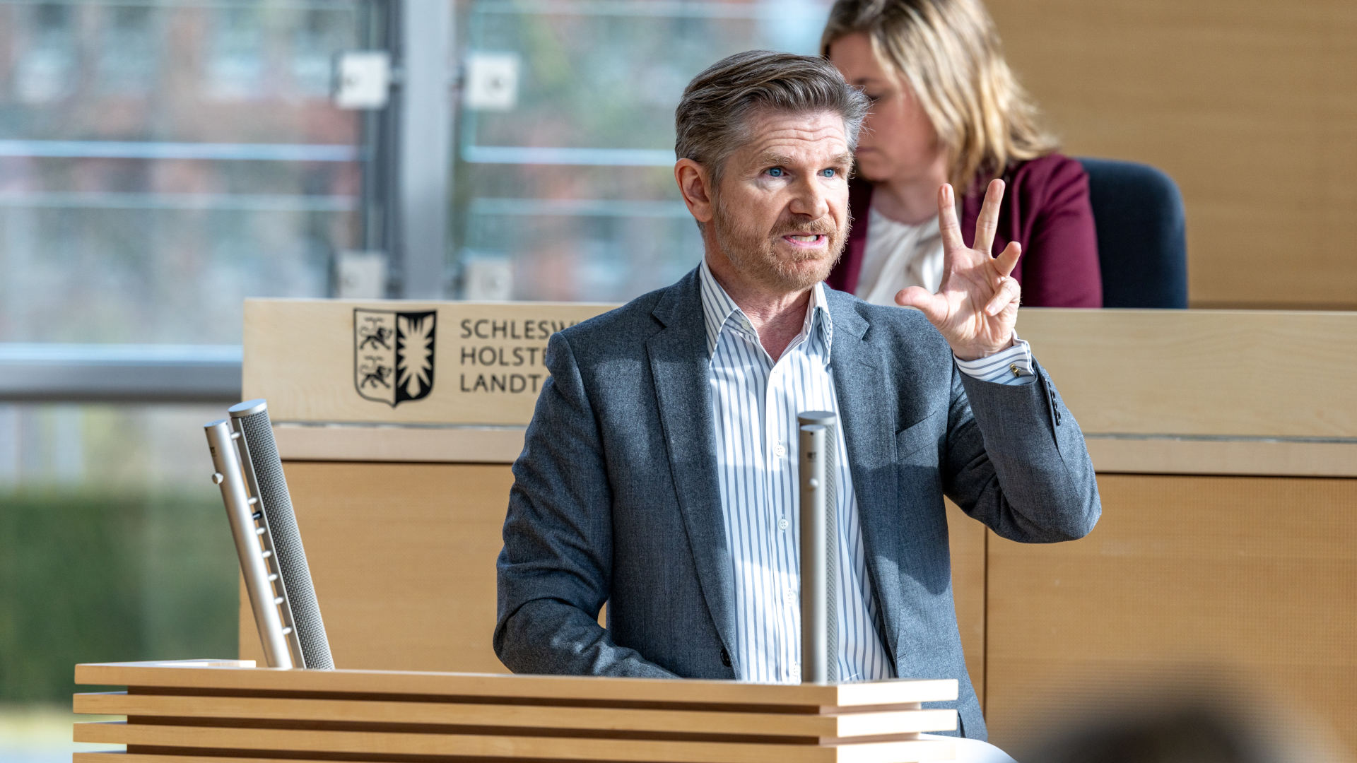 26_02_26_Plenum_SES20881_garg_web_ses © Foto: Landtag, Sönke Ehlers Heiner Garg (FDP)