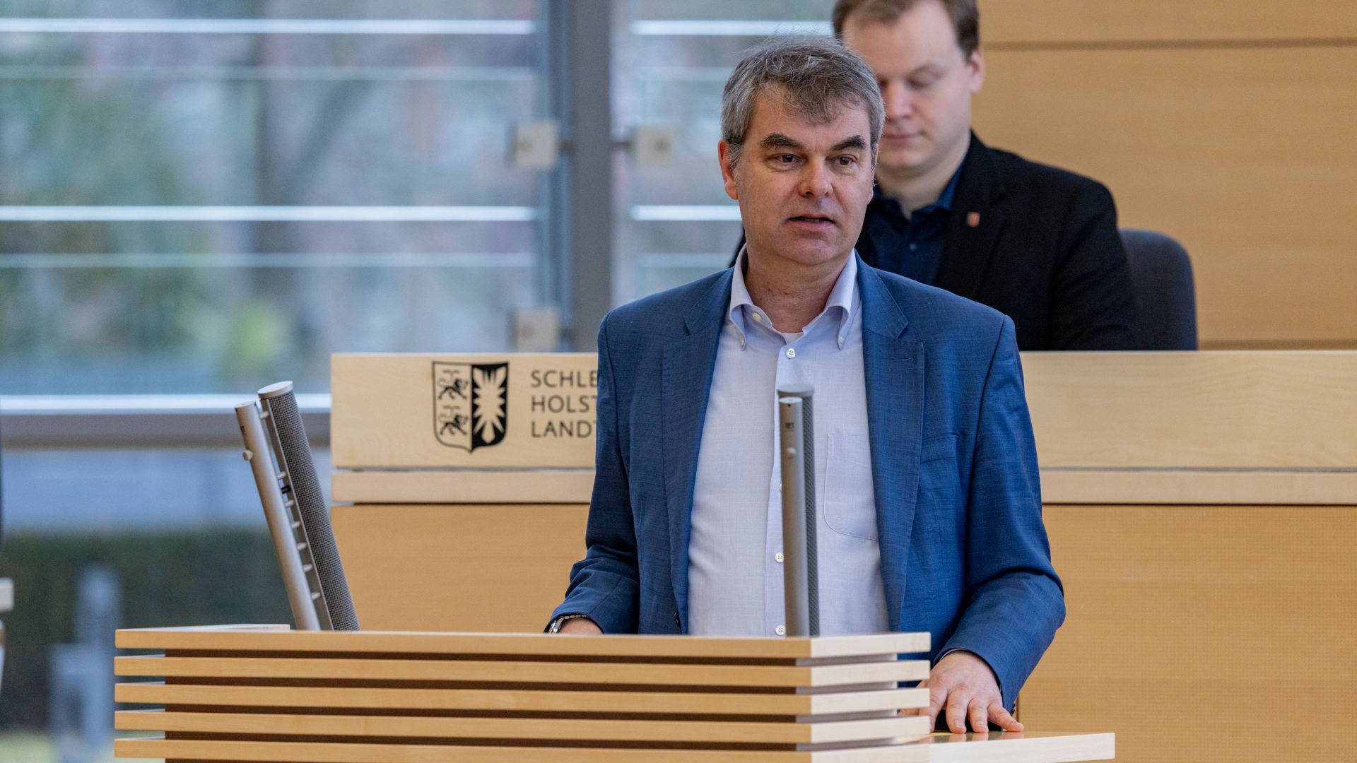 26_02_27_Plenum_SES22559_brandt_web_ses © Foto: Landtag, Sönke Ehlers Oliver Brandt (Grüne)