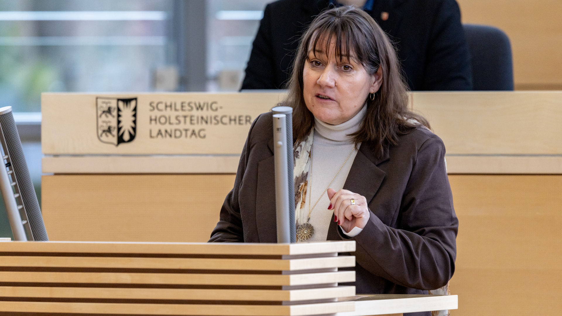 26_02_27_Plenum_SES22733_raudies_web_ses © Foto: Landtag, Sönke Ehlers Beate Raudies (SPD)