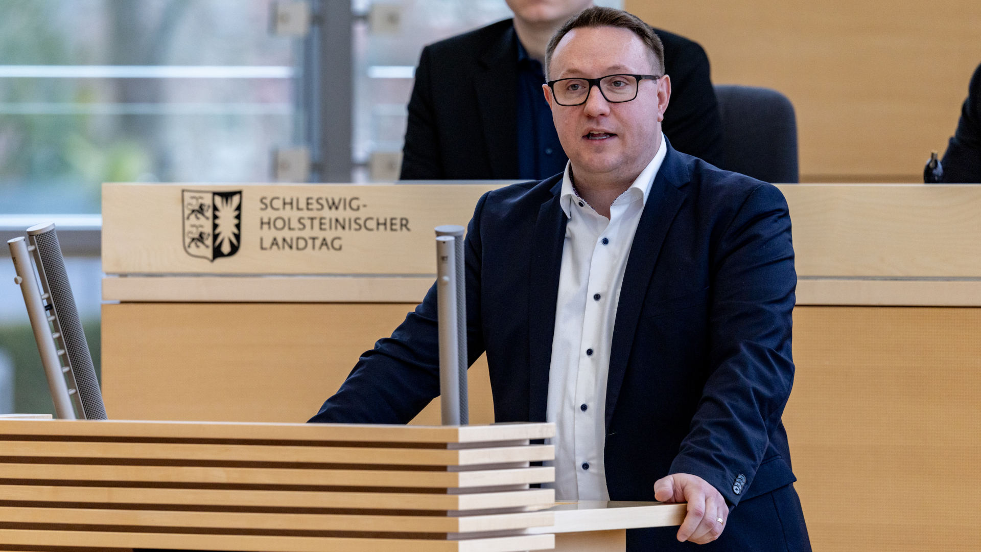 26_02_27_Plenum_SES22841_dirschauer_web_ses © Foto: Landtag, Sönke Ehlers Christian Dirschauer (SSW)