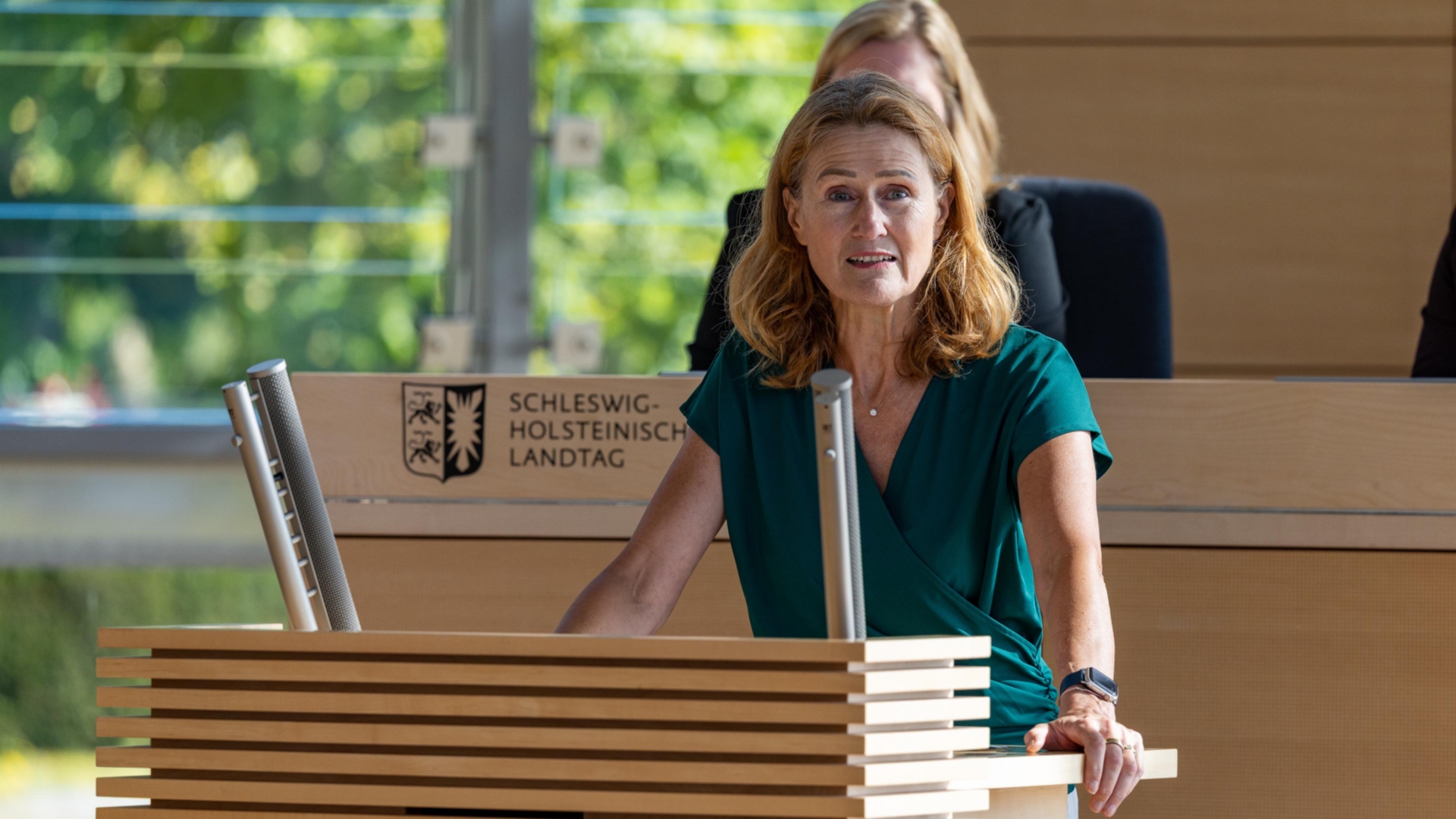 26_08_26_SES27086_schneider_web © Foto: Landtag, Sönke Ehlers Finanzministerin Silke Schneider