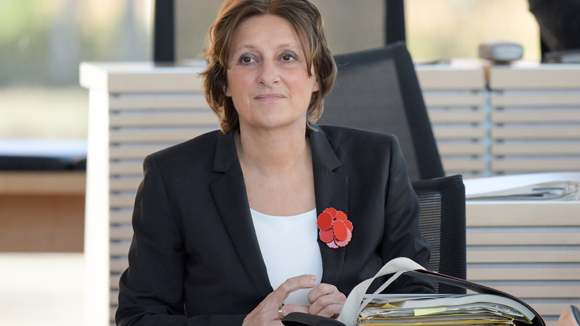 Bildungsministerin Britta Ernst auf der Regierungsbank