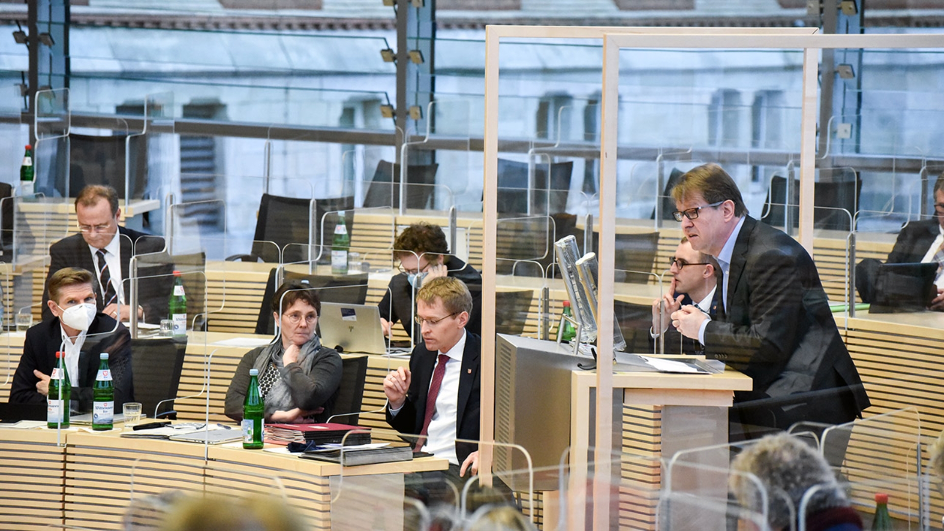 Ralf Stegner am Rednerpult