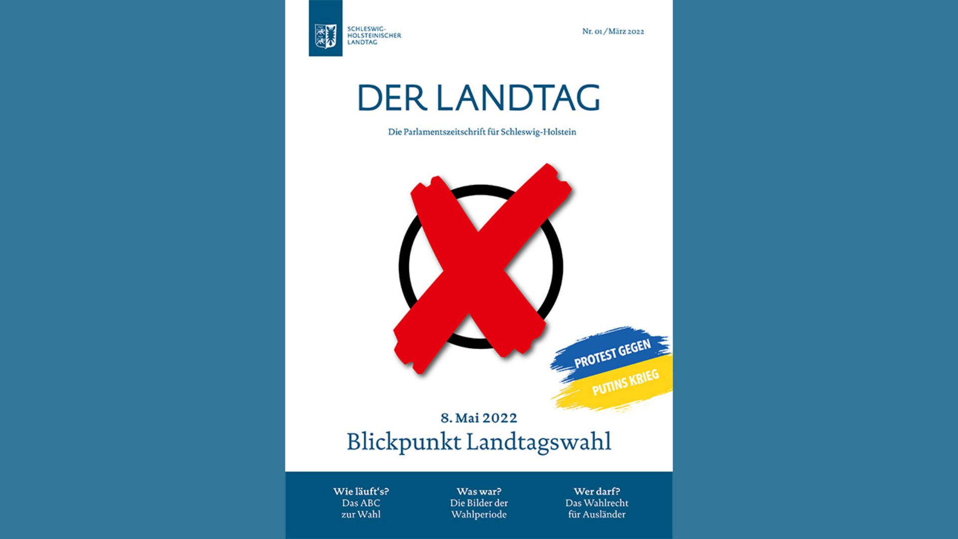 Titelbild der neuen Ausgabe von „Der Landtag“. 