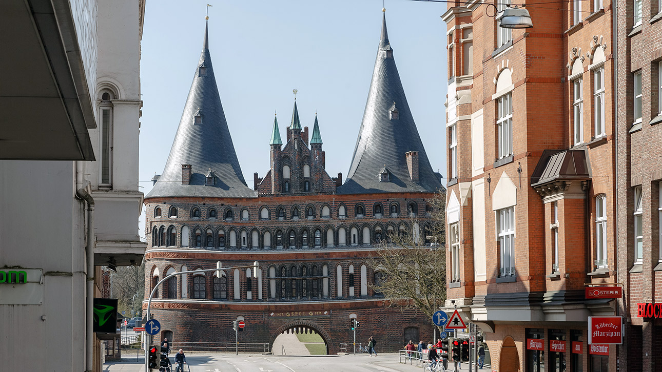 Lübeck Holstentor Innenstadt