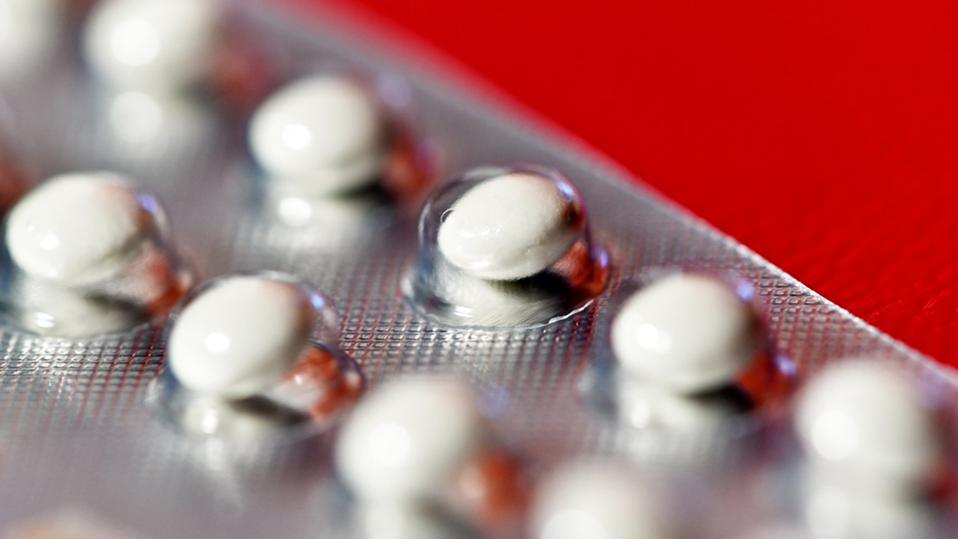 Eine Packung mit Antibabypillen